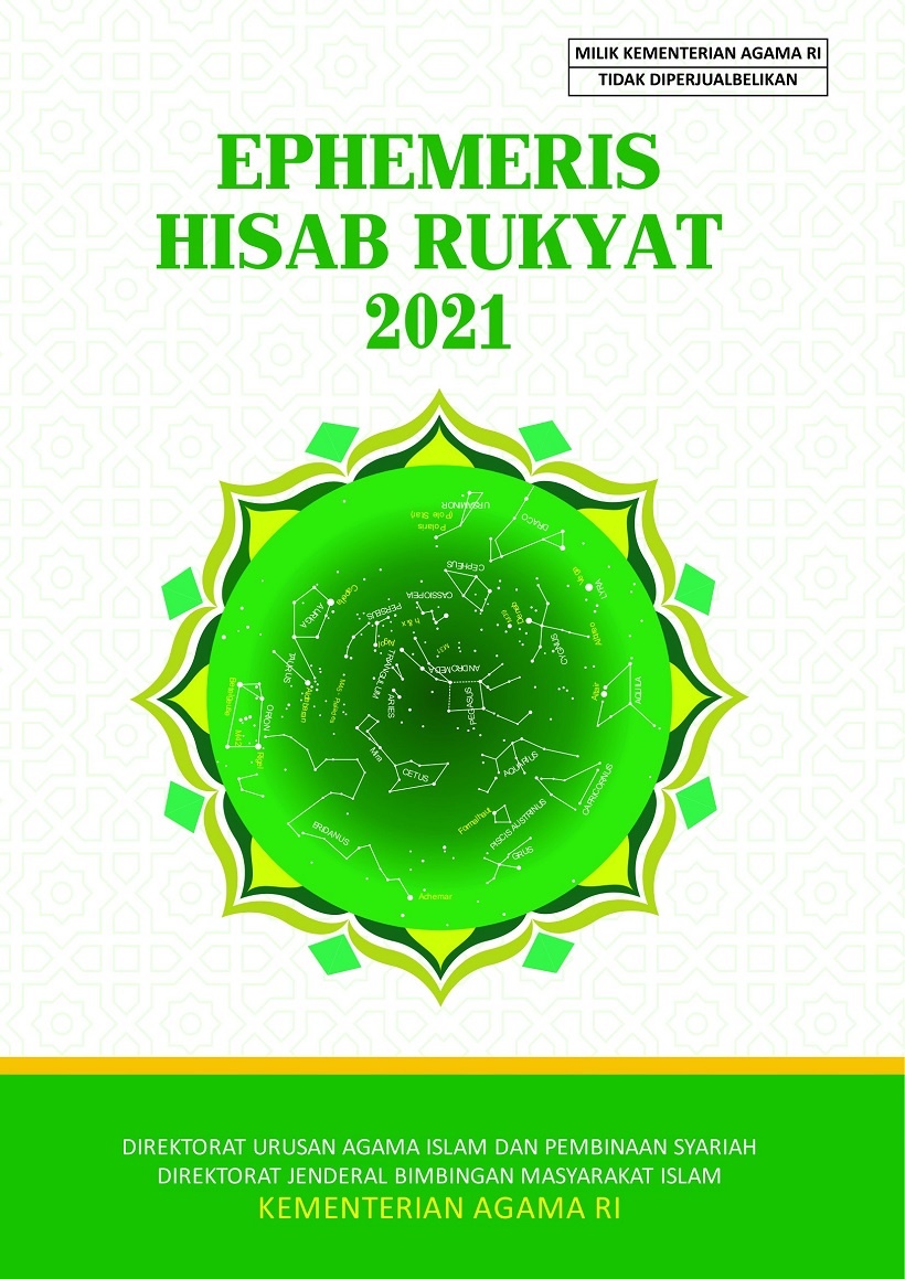 Ephemeris Hisab Rukyat 2021