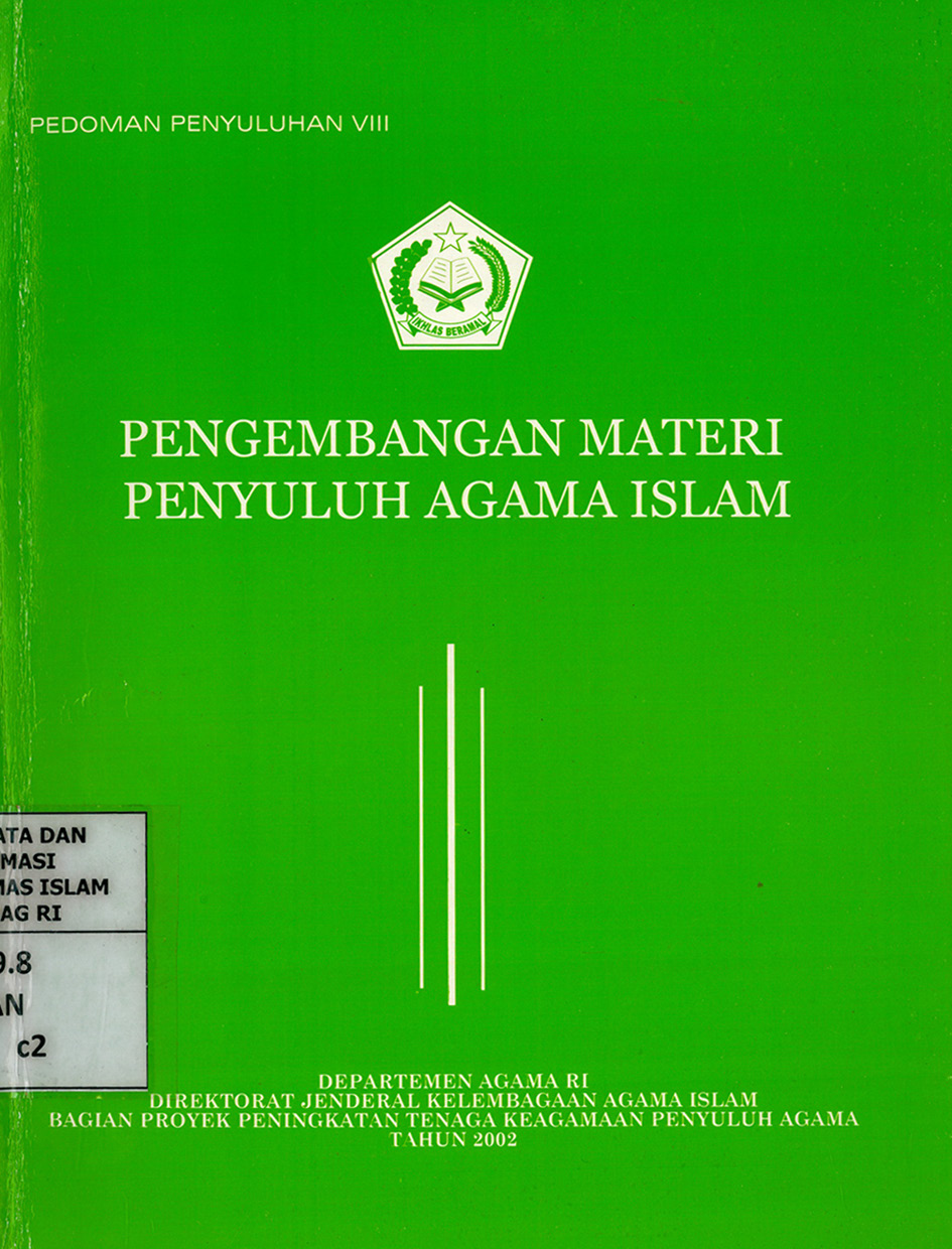 Pengembangan Materi Penyuluh Agama Islam